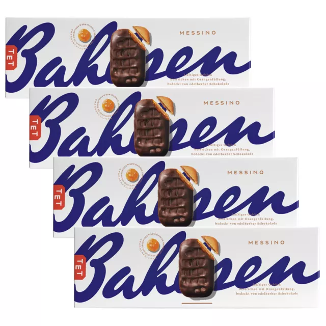 Bahlsen Messino Orangenfüllung Et Tarte Chic Chocolat 125g 4er Pack