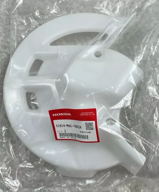 Honda CR125R CR250R CR500R Genuine Front Brake Disc Cover NEW 51614MAC780ZA