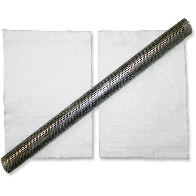 LA Choppers LA-1222-24P Universal Baffle with Packing - 24in. L - 2.5in. Dia.