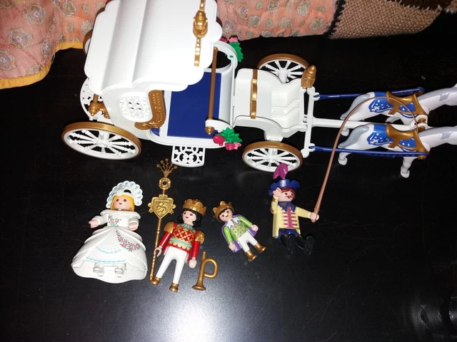 PLAYMOBIL 4258 Mariage du Couple Royal Mariés Calèche Carrosse Notice