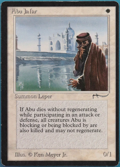 Abu Ja'far Arabian Nights PLD White Uncommon MAGIC CARD (ID# 334523) ABUGames