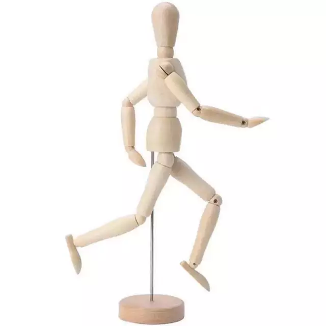 Wood Drawing Manikin Figure - Art Body Model - Art Mannequin - Drawing Model