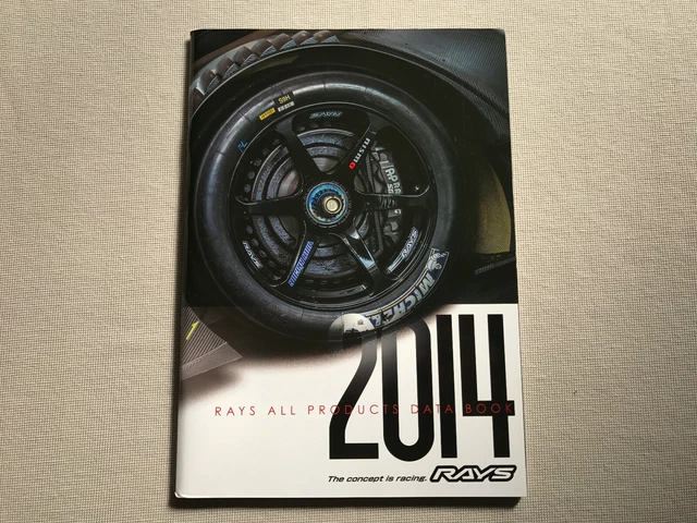 2014 RAYS VOLK Racing Brochure Catalog TE37 GT-R GR Yaris NSX Civic ...