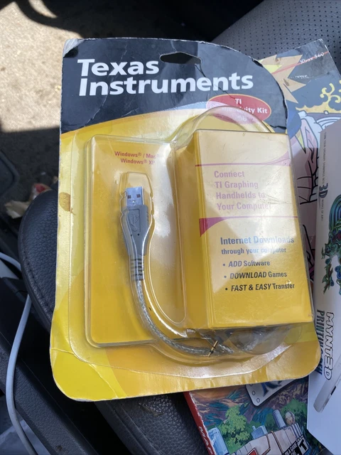 Texas Instruments TI Connectivity Kit USB Windows Mac NEW/SEALED