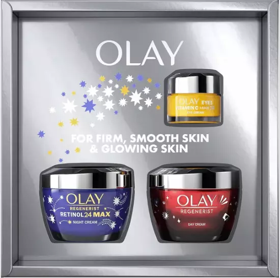 Olay Hidratante Set de Regalo Regenerist Día + Retinol Noche Crema Facial & Ojos