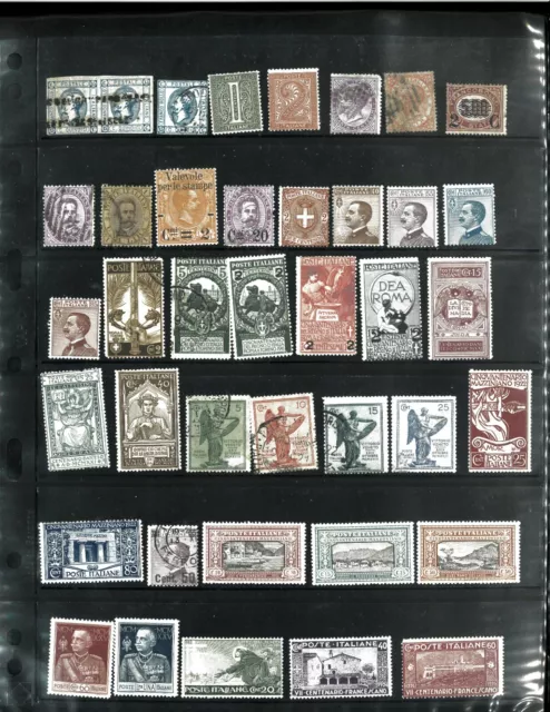 Italy M & U Collection in Vario Stock Sheets 1863-1957. Cat.2031.45