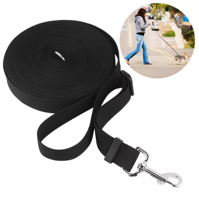 FOXNOVO 15m / 50ft Long Nylon Pet Chat Puppy Tracking Formation