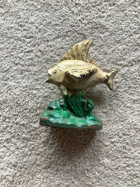 Vintage Cast Iron Door Stop