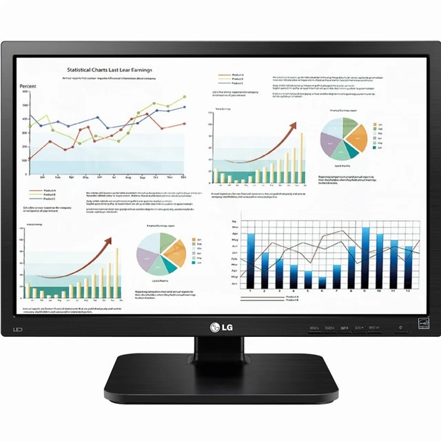 LG 24BK55WY-B LED display 61 cm (24 Zoll) 1920 x 1200 Pixel WUXGA Schwarz