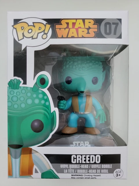 VAULTED Funko Pop! Star Wars Greedo #07 Black Box