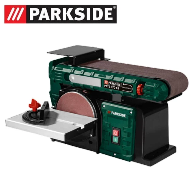 PARKSIDE 370W 2IN1 Belt Disc Sander 150mm Solid