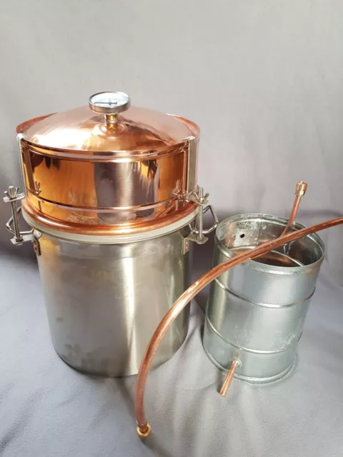 Moonshine, alcohol destiller, Handmade 36 liter