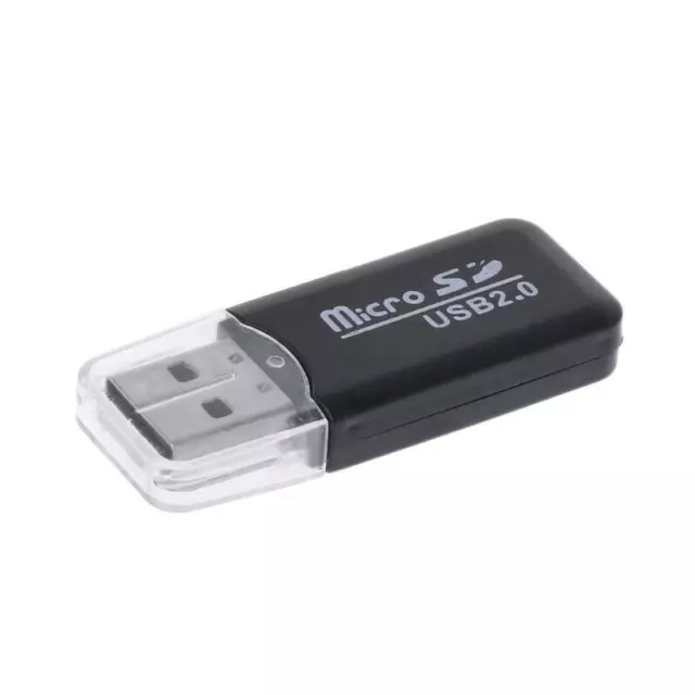 USB Memory Card Reader USB 2.0 Adapter for Micro SD SDHC SDXC TF Hi-Speed New