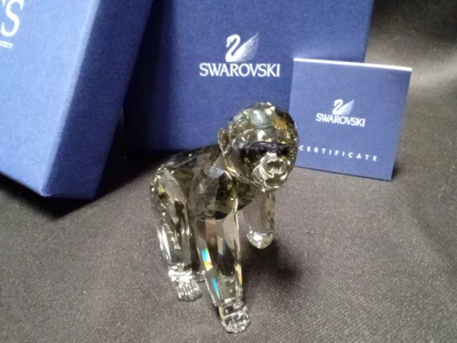 Swarovski Crystal Figurine GORILLA CUB SCS Piece #955440        54