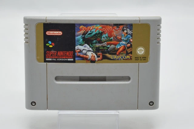 JEU GAME STREET Fighter 2 II console Super Nintendo SNES PAL famicom ...