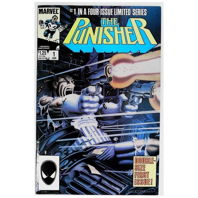 Punisher (1986 series) #1 in Near Mint minus condition. Marvel comics [v%