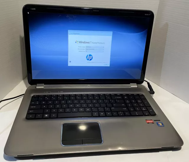 HP Pavilion dv7-6154nr 17" Notebook (AMD Phenom II 1.80GHz 8GB 640GB Win 7)