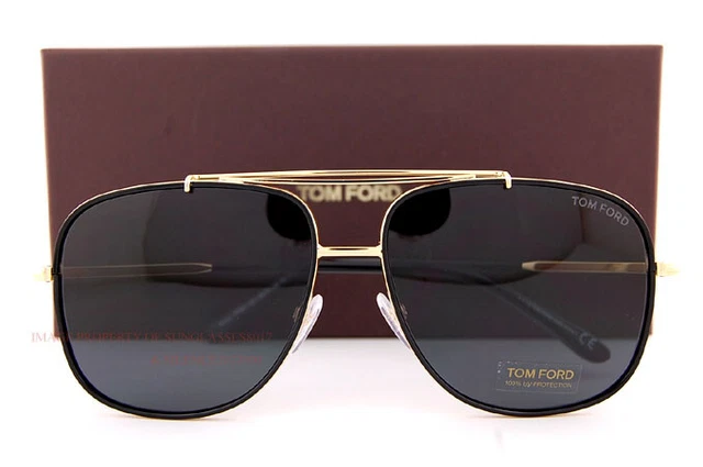BRAND NEW TOM Ford Sunglasses Benton FT 0693 30A Gold Black Gray
