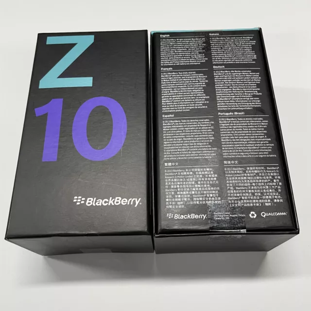 BlackBerry Z10 Unlocked 16GB +2GB GSM 3G LTE WiFi Touch Smartphon-New Sealed