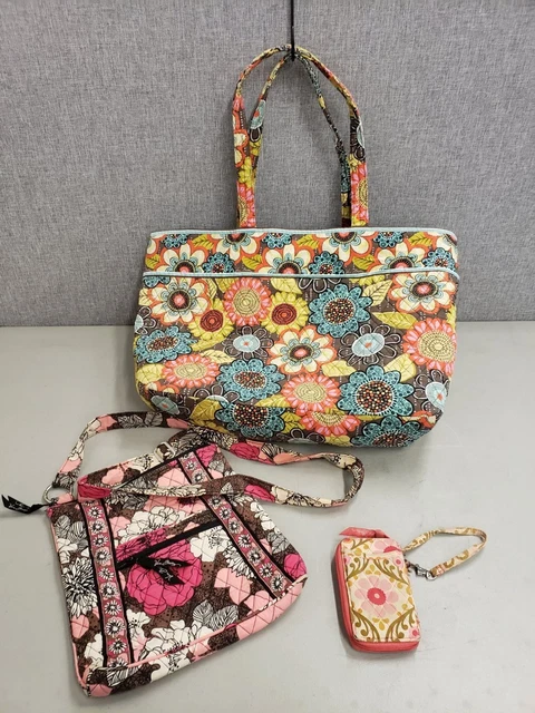 Vera Bradley Lot- Duffle, Crossbody Purse & Wallet