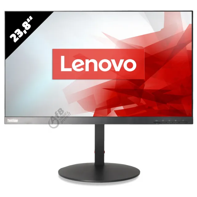 Lenovo ThinkVision T24i-10 Monitor 24 Zoll 1920x1080 FHD 4ms IPS DP HDMI schwarz