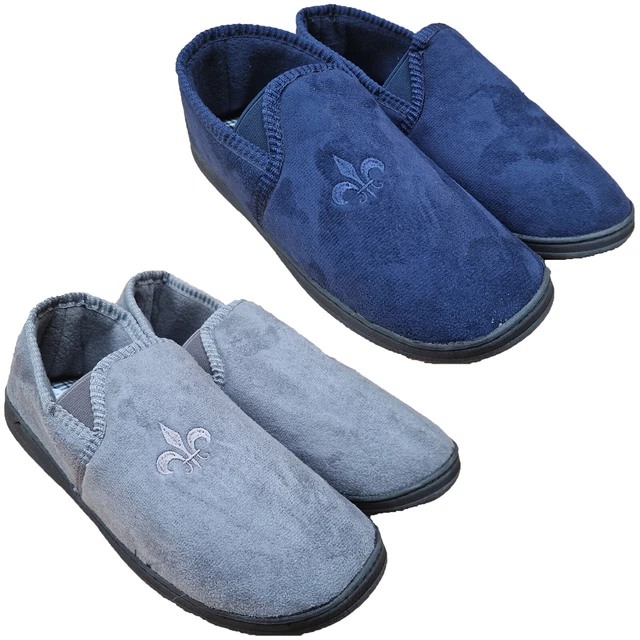 Pantofole comode da uomo cuscino imbottito schienale morbido Natale edizione limitata