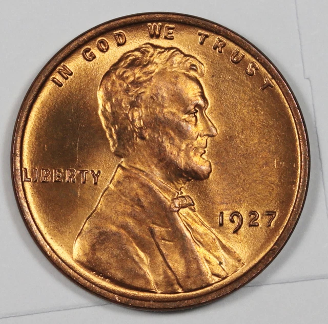 1927 Lincoln Head Cent.  Gem BU.  184366