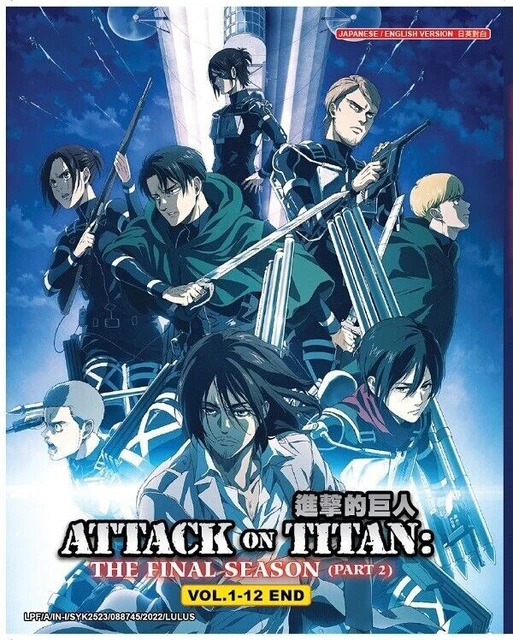 Attack on titan outlet season 2 english sub