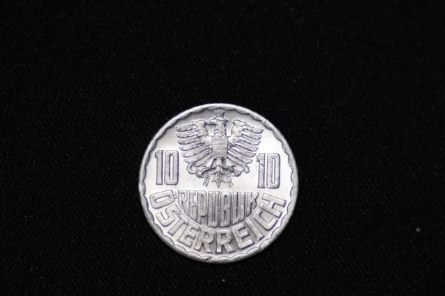 AUSTRIA ~ 1976 ~ 10 Groschen ~ ( 1 COIN ONLY ) World Coin ☘️ W-#179 ☘️ 2