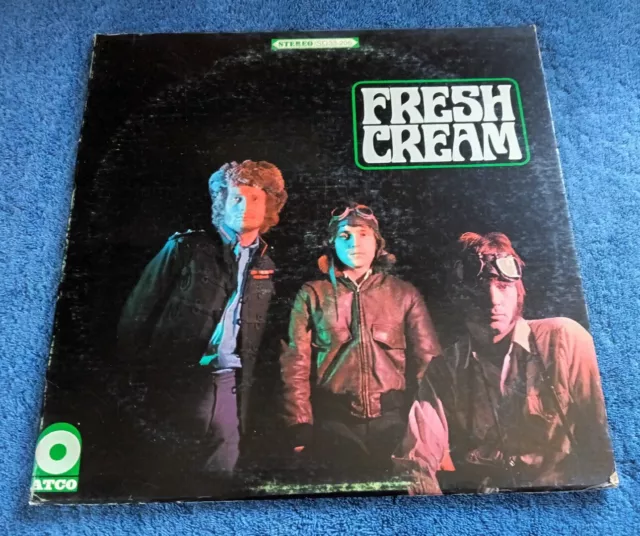 Cream Fresh Cream LP 1967 ATCO Inner Sleeve Road I Feel Free Sweet Wine