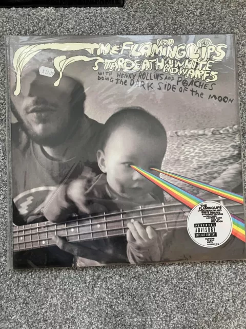 Flaming Lips w/Henry Rollins et al Dark Side of the Moon CLEAR Vinyl/CD RSD 2010