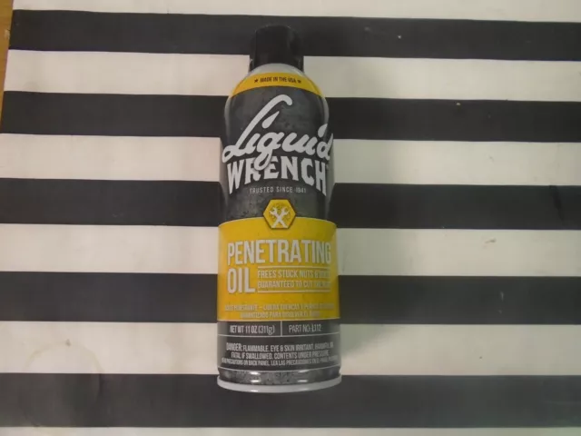 ORIGINAL USA Liquid Wrench Penetrating Oil Aerosol 11oz Frees Stuck Nuts & Bolts