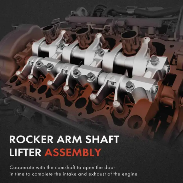 2PC Engine Rocker Arm and Shaft Assembly für Chrysler  3.5L 4.0L 4892293AC
