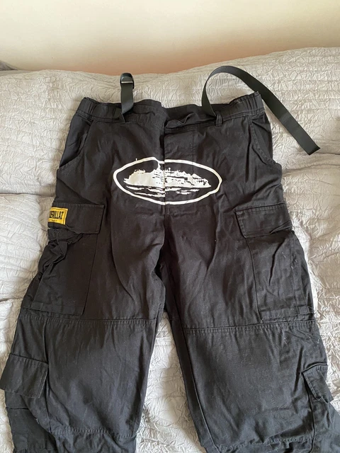 通販 激安◇ 正規品 Corteiz Cargo Pants Yellow Patch