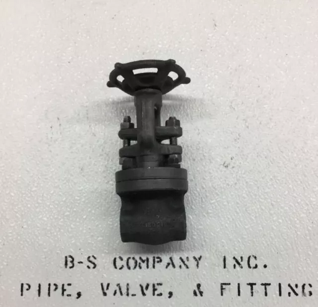 VOGT GATE VALVE SW12111 3/8 IN 800 Forged Steel Socket Weld Wedge