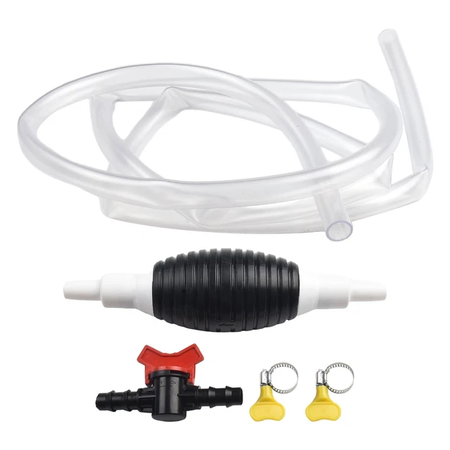 Pompa Manuale Carburante 8mm - Per Diesel, Benzina, Trasferimento Liquidi | Per Auto, Barca, Moto, Sifone Pratico - Foto 5