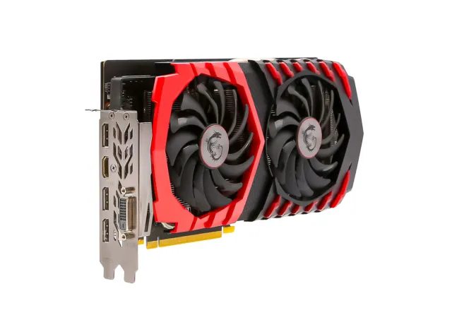 MSI GeForce GTX 1060 Gaming X 6G Grafikkarte, 6GB GDDR5, DVI, HDMI, One-Click VR