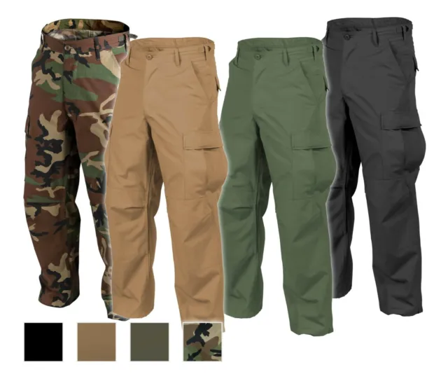 HELIKON-TEX BDU Pants Army Military Genuine Combat Tactical Polycotton Ripstop