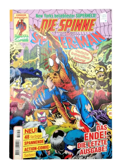 Marvel Spiderman Comic die Spinne Condor Nr. 259 Planet der Symbionten