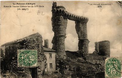 CPA AK La Potence d'ALLEGRE - Restes de l'Ancien Chateau fort du XIV s (585863)