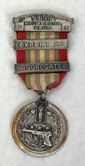 1962 Yuma Rifle & Pistol Club Shooting Competition Medal