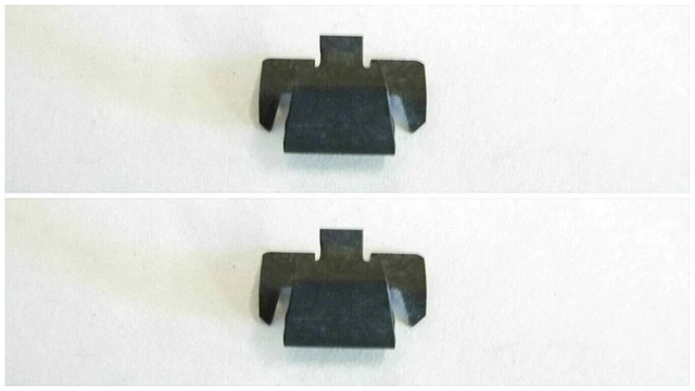 93-02 Camaro Z28 Power Window Door Lock Switch Bezel Metal Retainer Clip Set 2