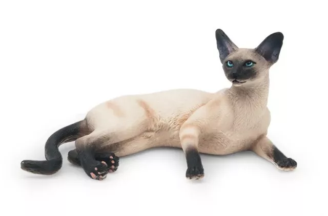 Siamese Cat Animal Toy PVC Action Figure Doll Kids Toys Party Gifts