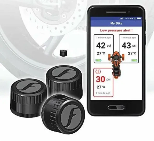 NEW FOBO Bike 2 for Trike Smart Bluetooth TPMS Tire Pressure Monitoring Systems