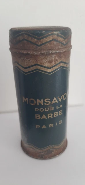 BOITE ANCIENNE DÉCOR en étain repoussé et émaille – art déco vers 1930