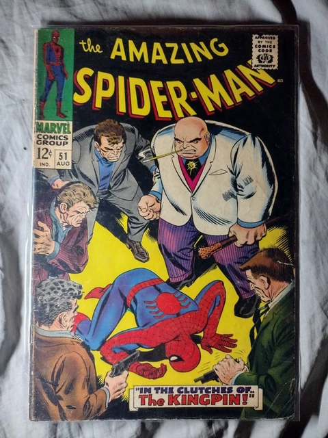 MARVEL Amazing Spider-Man #51 2nd Appearance of Kingpin key RARE COMPLETE