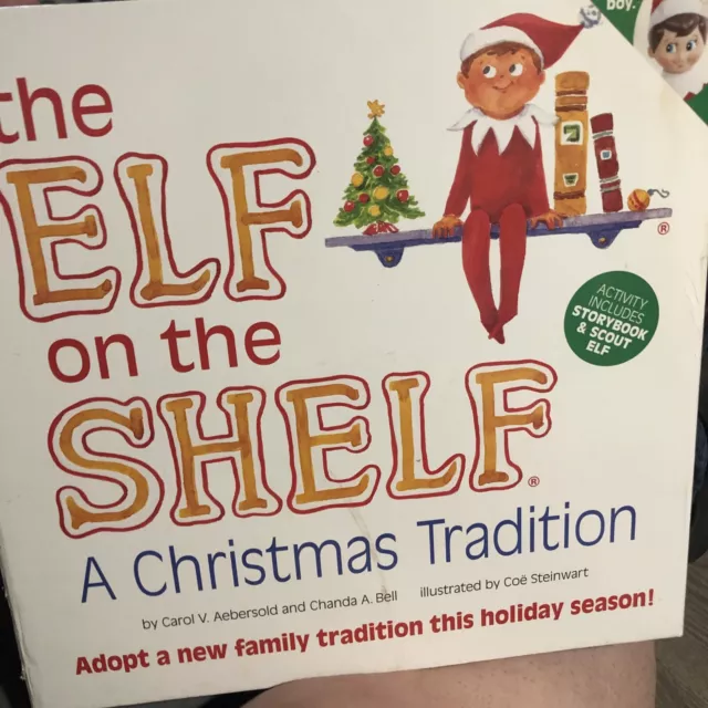 Elf on The Shelf a Christmas Tradition Toy Figure Sealed Box!