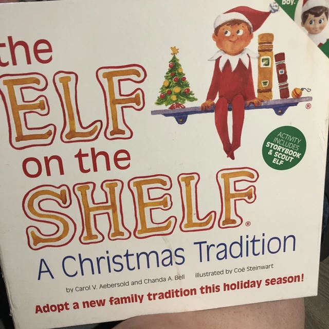 Elf on The Shelf a Christmas Tradition Toy Figure Sealed Box!