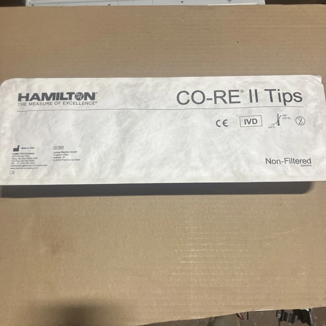 HAMILTON 1000ΜL CO-RE II Conductive Sterile Filter Tips 235940 (480 ...