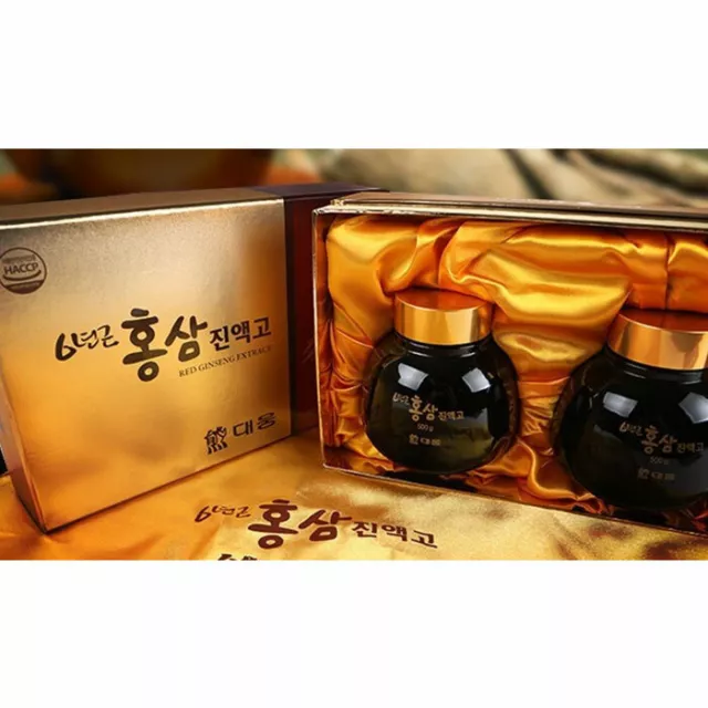 Korean red ginseng extract 6-year-old Daewoong 500g 2EA Made in Korea